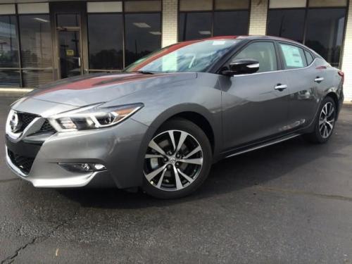 Photo of a 2016-2023 Nissan Maxima in Gun Metallic (paint color code KAD)