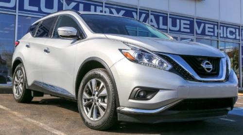 Photo of a 2015-2024 Nissan Murano in Brilliant Silver Metallic (paint color code K23)