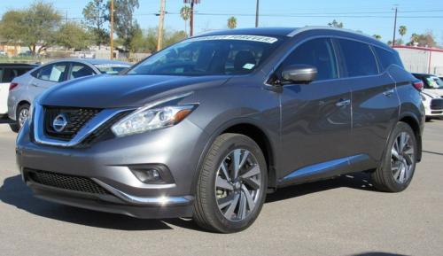 Photo of a 2015-2024 Nissan Murano in Gun Metallic (paint color code KAD)