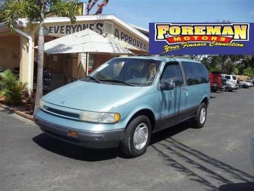 Photo of a 1993-1994 Nissan Quest in Aquamarine on Graphite (paint color code 3K7)