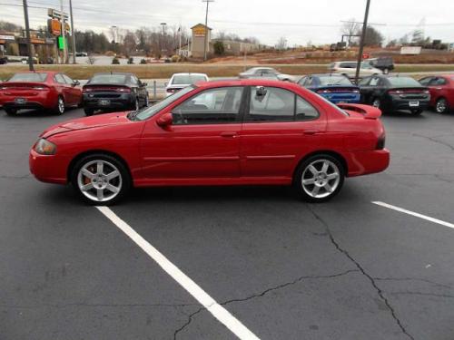 Photo of a 2005-2006 Nissan Sentra in Code Red (paint color code A20)