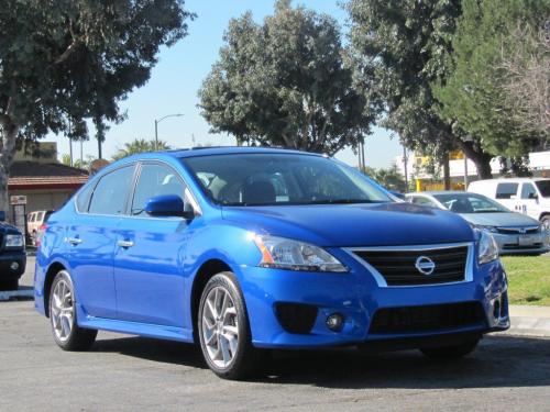 Photo of a 2013-2015 Nissan Sentra in Metallic Blue (paint color code B17)