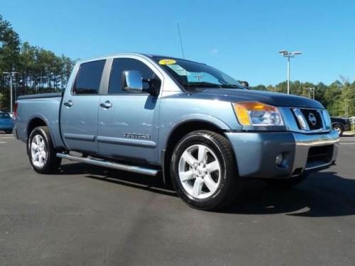 Photo of a 2010-2012 Nissan Titan in Blue Steel (paint color code B30)