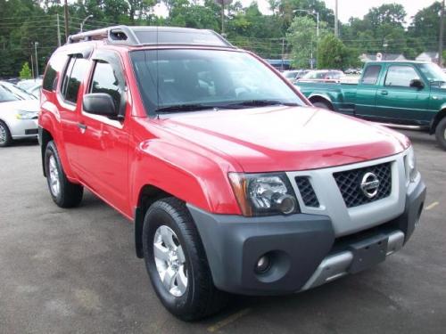 Photo of a 2008-2009 Nissan Xterra in Red Alert (paint color code A20)