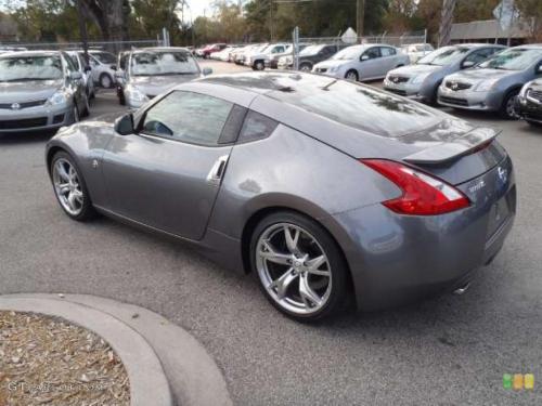 Photo of a 2011-2020 Nissan Z in Gun Metallic (paint color code KAD)