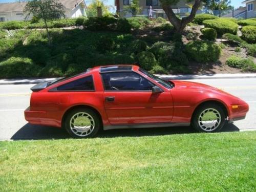 Photo of a 1986-1987 Nissan Z in Hot Red (paint color code 526)