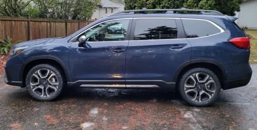 Photo of a 2023-2025 Subaru Ascent in Cosmic Blue Pearl (paint color code XAS)