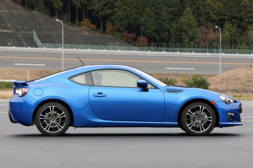 Photo of a 2013-2014 Subaru BRZ in World Rally Blue Pearl (paint color code 02C)