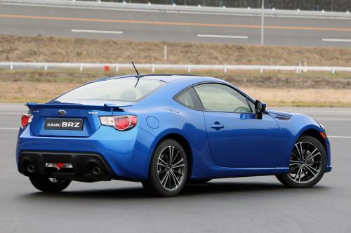 Photo of a 2013-2014 Subaru BRZ in World Rally Blue Pearl (paint color code 02C)