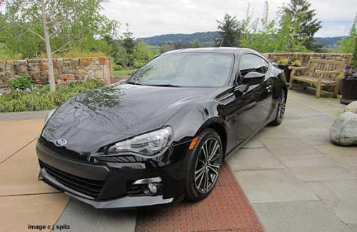 Photo of a 2013-2020 Subaru BRZ in Crystal Black Silica (paint color code D4S)