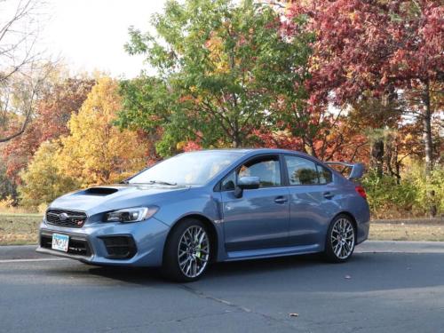 Photo of a 2018 Subaru Impreza in Heritage Blue Pearl (paint color code P9Y)