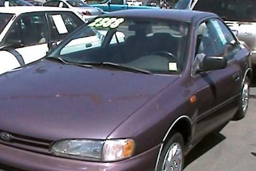 Photo of a 1993-1994 Subaru Impreza in Amethyst Metallic (paint color code 363)