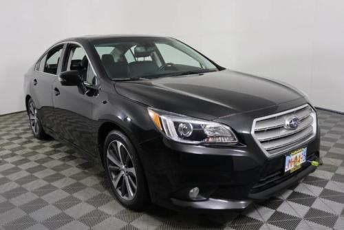 Photo of a 2015-2019 Subaru Legacy in Crystal Black Silica (paint color code D4S)