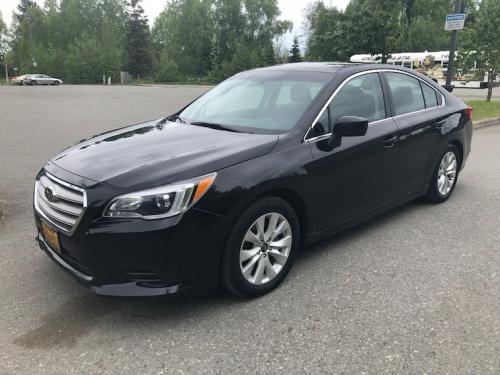 Photo of a 2015-2019 Subaru Legacy in Crystal Black Silica (paint color code D4S)