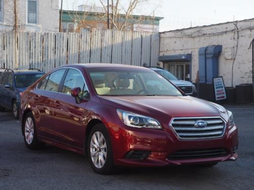 Photo of a 2015-2017 Subaru Legacy in Venetian Red Pearl (paint color code H2Q)