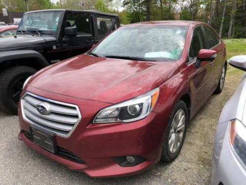 Photo of a 2015-2017 Subaru Legacy in Venetian Red Pearl (paint color code H2Q)