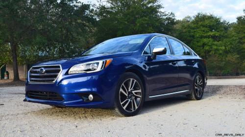 Photo of a 2015-2017 Subaru Legacy in Lapis Blue Pearl (paint color code K3X)