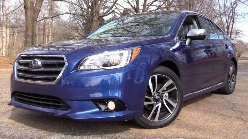 Photo of a 2015-2017 Subaru Legacy in Lapis Blue Pearl (paint color code K3X)