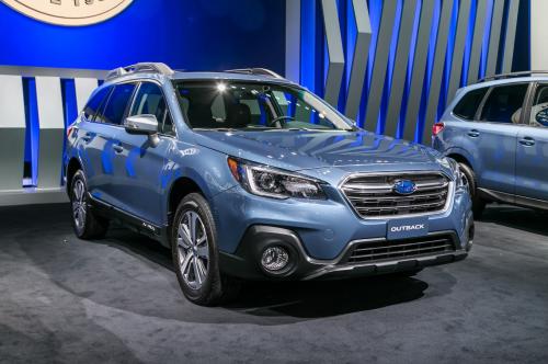 Photo of a 2018 Subaru Legacy in Heritage Blue Pearl (paint color code P9Y)