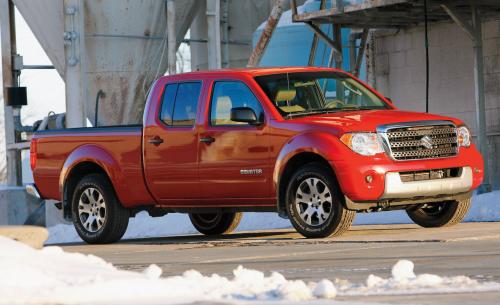 Photo of a 2009-2011 Suzuki Equator in Red River (paint color code A20)