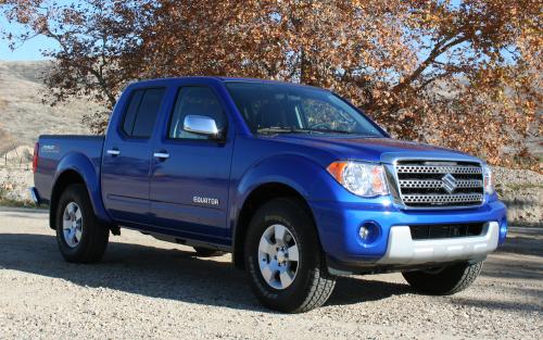 Photo of a 2012 Suzuki Equator in Bay Blue Metallic (paint color code B17)