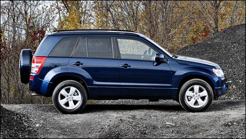 Photo of a 2009-2013 Suzuki Vitara in Deep Sea Blue Metallic (AKA Nocturne) (paint color code ZJP)