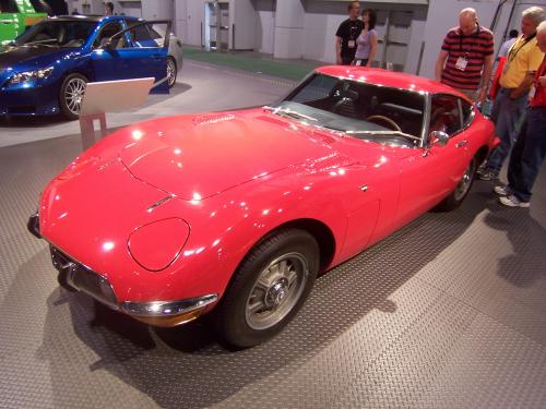 Photo of a 1967-1969 Toyota 2000GT in Solar Red (paint color code T2310)