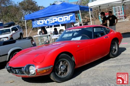 Photo of a 1967-1969 Toyota 2000GT in Solar Red (paint color code T2310)