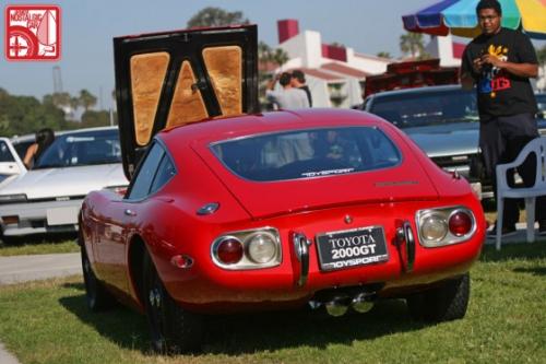 Photo of a 1967-1969 Toyota 2000GT in Solar Red (paint color code T2310)