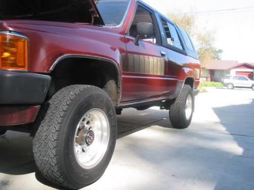 Photo of a 1984 Toyota 4Runner in Wine Red (paint color code 3B2)