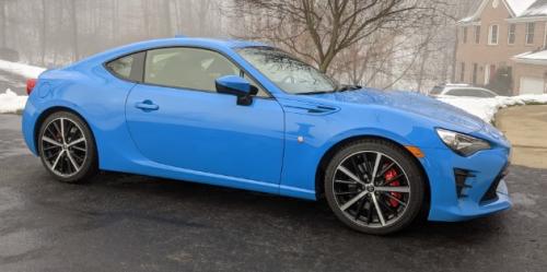 Photo of a 2019-2020 Toyota 86 in Neptune (paint color code DAR)