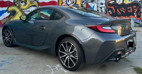 Photo of a 2022-2025 Toyota 86 in Pavement (paint color code P8Y)