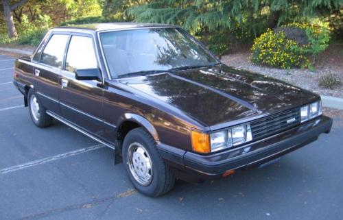 Photo of a 1983-1984 Toyota Camry in Deep Maroon Metallic (paint color code 379)