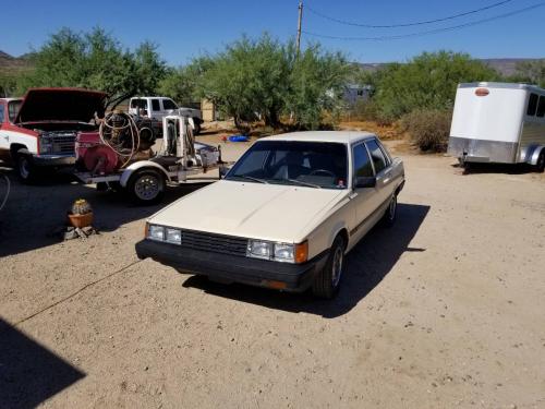 Photo of a 1983-1984 Toyota Camry in Creme (paint color code 557)