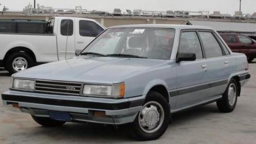 Photo of a 1986 Toyota Camry in Light Blue Metallic (paint color code 2Y9)