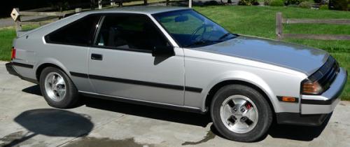 Photo of a 1984-1985 Toyota Celica in Silver Metallic (paint color code 2N9)