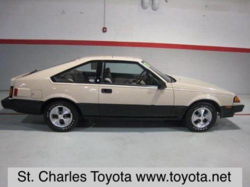 Photo of a 1982 Toyota Celica in Light Beige on Black (paint color code 2C6)