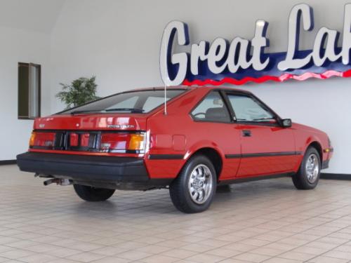 Photo of a 1984 Toyota Celica in Red (paint color code 3D7)