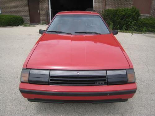 Photo of a 1984 Toyota Celica in Red (paint color code 3D7)