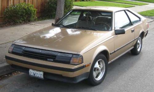 Photo of a 1984 Toyota Celica in Light Topaz Metallic (paint color code 4E1)