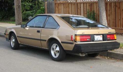 Photo of a 1984 Toyota Celica in Light Topaz Metallic (paint color code 4E1)