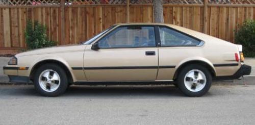 Photo of a 1984 Toyota Celica in Light Topaz Metallic (paint color code 4E1)