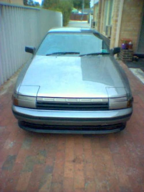 Photo of a 1986-1987 Toyota Celica in Medium Gray Metallic (paint color code 159)