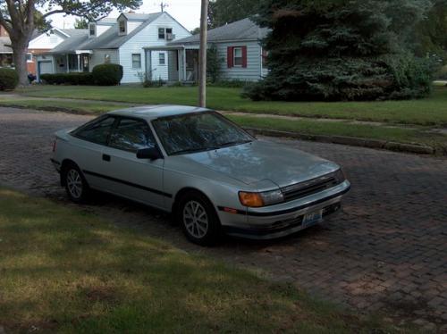 Photo of a 1986 Toyota Celica in Light Blue Metallic (paint color code 8C7)