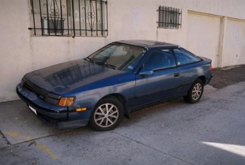 Photo of a 1987-1988 Toyota Celica in Blue Metallic (paint color code 8D7)