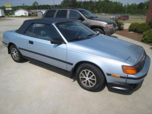 Photo of a 1989 Toyota Celica in Ice Blue Pearl (paint color code 8G2)