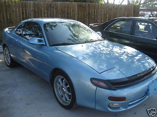 Photo of a 1990-1993 Toyota Celica in Ice Blue Metallic (paint color code 8G6)