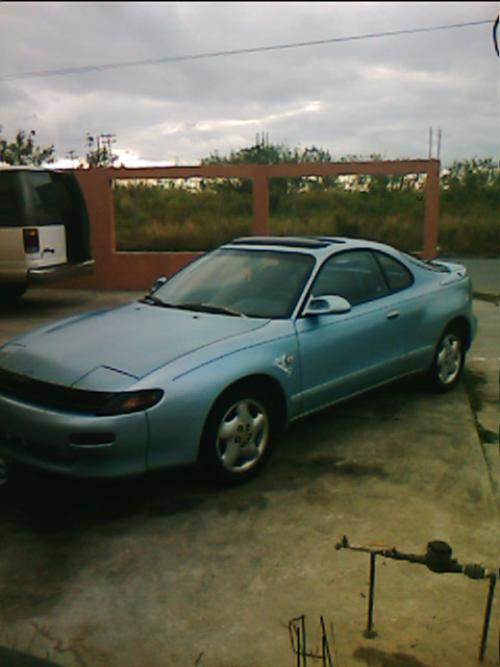 Photo of a 1990-1993 Toyota Celica in Ice Blue Metallic (paint color code 8G6)