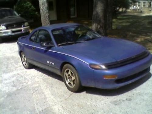 Photo of a 1990-1991 Toyota Celica in Medium Blue Pearl (paint color code 8G7)