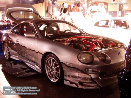 Photo of a 1994-1999 Toyota Celica in Alpine Silver Metallic (paint color code 199)